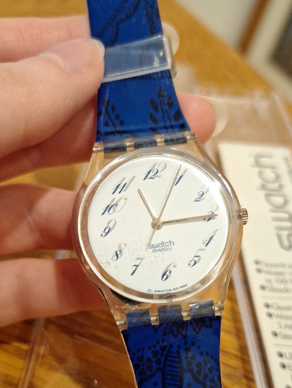 Swatch 1993 "Tisane" Swiss Quartz Watch - Picture 6 of 12